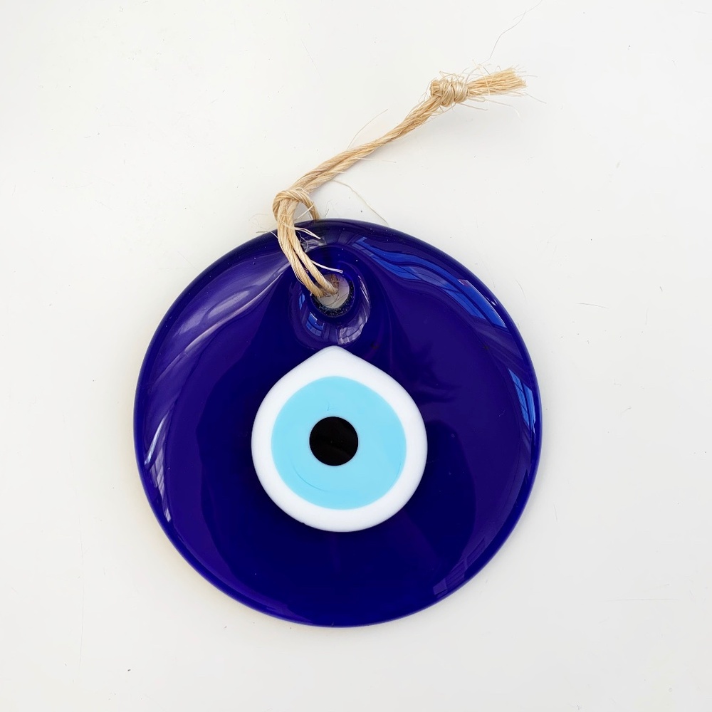 Evil Eye Glass Bead Home Protector - 5"